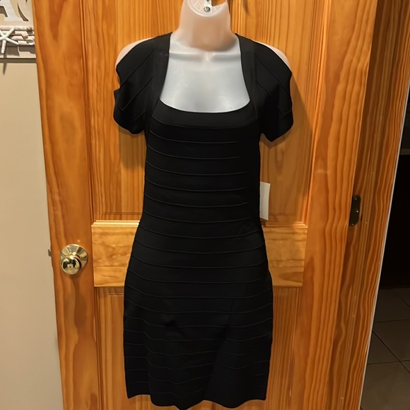 Boston Proper Dresses & Skirts - Boston Proper Dress with Cutout Back Straps & Sleeves